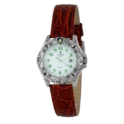 часовник,часовници,justina,32555m,woman,watch,golden,(white)