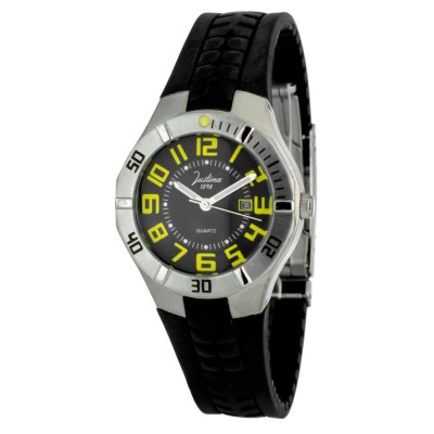 часовник,часовници,justina,jpc35,watch,silver,(black)