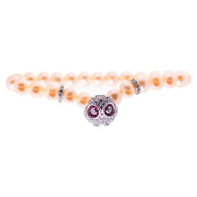 бижутерия,lancaster,jla,br,owl1pe,bracelet,golden,(silver)