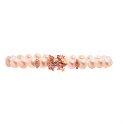 бижутерия,lancaster,jla,brfrog2wh,bracelet,golden,(pink)