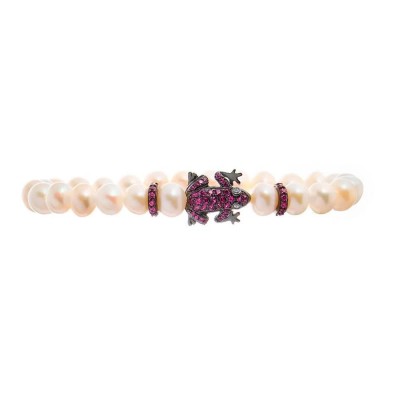 бижутерия,lancaster,jla,brfrog5wh,bracelet,golden,(purple)