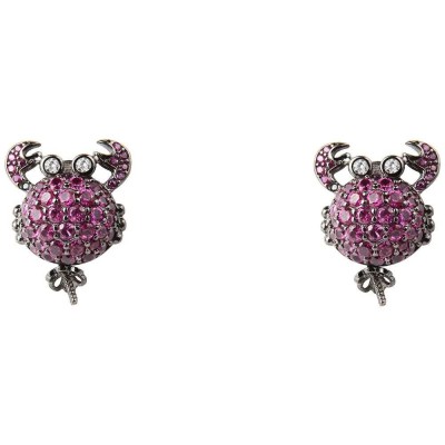 бижутерия,lancaster,jla,ear,crab5,earrings,pink,(purple,ip,black)