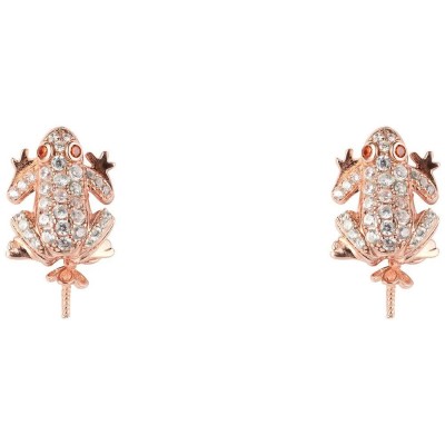 бижутерия,lancaster,jla,ear,frog2,earrings,golden,(white,ip,pink)