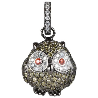 бижутерия,lancaster,jla,pen,owl,3,necklace,silver,(green,ip,black)