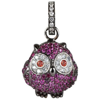 бижутерия,lancaster,jla,pen,owl,5,necklace,pink,(purple,ip,black)