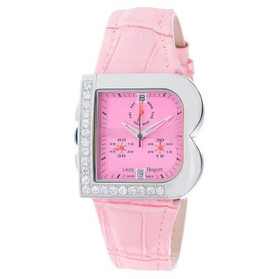 часовник,часовници,laura,biagiotti,lb0002l,roz,woman,watch,clear,(pink)