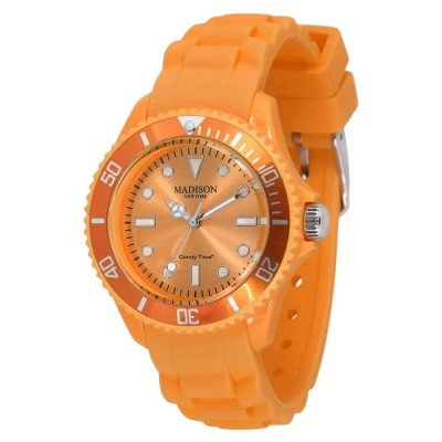 часовник,часовници,madison,l4167,22,watch,golden,(orange)