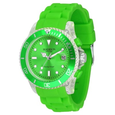 часовник,часовници,madison,u4399,10,watch,golden,(green)