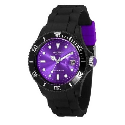 часовник,часовници,madison,u4486,01,watch,black,purple,(black)