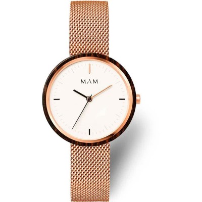 часовник,часовници,mam,mam664,watch,golden,(white)