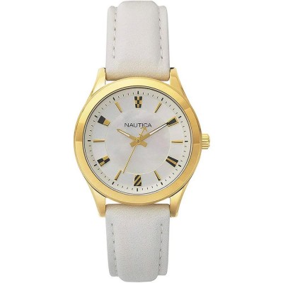часовник,часовници,nautica,napvnc001,woman,watch,golden,(white)