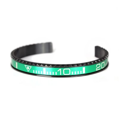 бижутерия,oyster,bk,sub,grn,bracelet,green,(green)