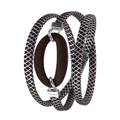 бижутерия,panarea,bm1n21,bracelet,golden,(black,silver)