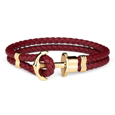 бижутерия,paul,hewitt,phphlgdbxs,bracelet,purple,(garnet,gold)