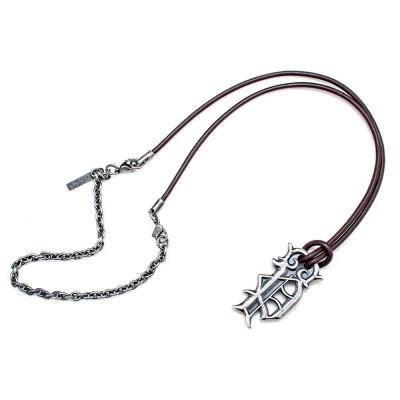 бижутерия,police,pj21917ple,02,necklace,silver,(grey)