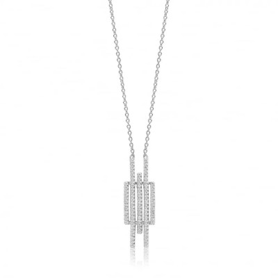 бижутерия,sif,jakobs,c0153,cz,necklace,silver,(grey)