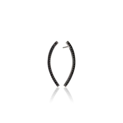 бижутерия,sif,jakobs,e1017,bk,earrings,silver,(grey)