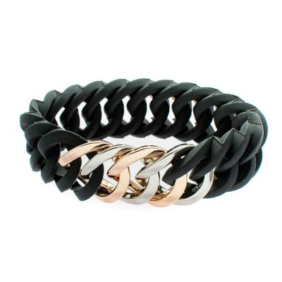 бижутерия,the,rubz,100177,bracelet,golden,(black,grey)