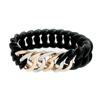 бижутерия,the,rubz,100178,bracelet,golden,(black,grey)