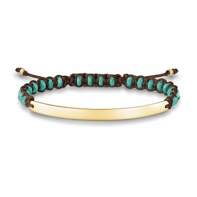 бижутерия,thomas,sabo,005689617l19v,bracelet,golden,(green,gold)
