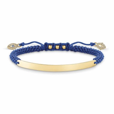 бижутерия,thomas,sabo,a00678991l21v,bracelet,golden,(blue,gold)