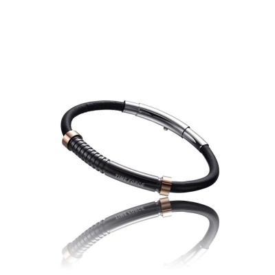 бижутерия,time,force,ts5096br23,bracelet,black,(black)