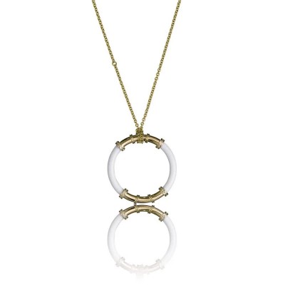 бижутерия,time,force,ts5136cy,necklace,golden,(gold,blan)
