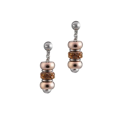 бижутерия,time,force,ts5137pr,earrings,golden,(silver)