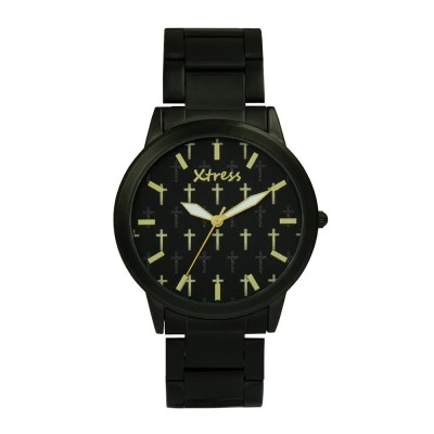 часовник,часовници,xtress,xna1034,01,watch,golden,(black)