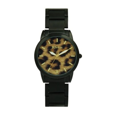 часовник,часовници,xtress,xna1037,07,watch,golden,(leopard)