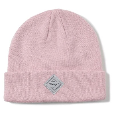 шапка,всички,шапки,hurley,diamond,cuff,beanie,pink,(pink,foam)