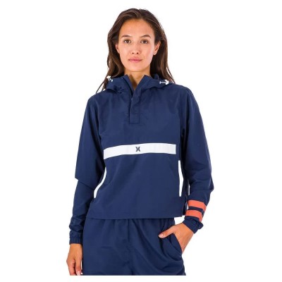 яке,дамски,якета,и,палта,hurley,icon,explore,anorak,jacket,blue,(mood,indigo)