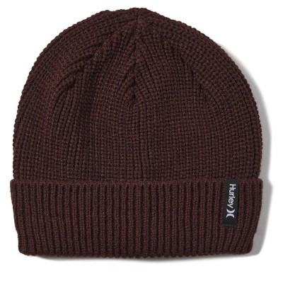 шапка,всички,шапки,hurley,max,cuff,2.0,beanie,burgundy,ash,(brown)