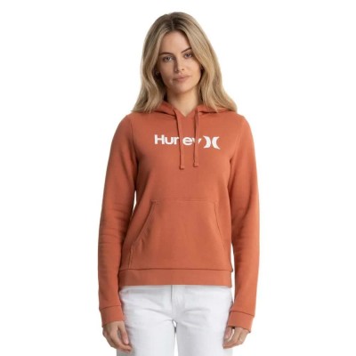 суичър,дамски,блузи,hurley,one&only,seasonal,hoodie,orange
