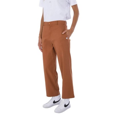 панталони,дамски,панталони,hurley,twill,straight,pants,mocha,bisque,(beige)