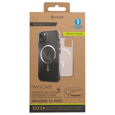 други,аксесоари,muvit,for,change,apple,iphone,13,pro,recycletek,magcase,cover,clear,(clear)