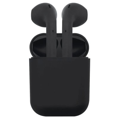 слушалки,слушалки,myway,i12,tws,bluetooth,wireless,earphones,black