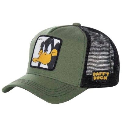 шапка,всички,шапки,capslab,looney,tunes,daffy,cap,brown,black,(green)