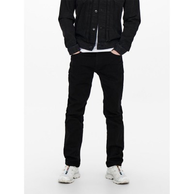 дънки,мъжки,панталони,only,&,sons,weft,regular,fit,2956,jeans,black