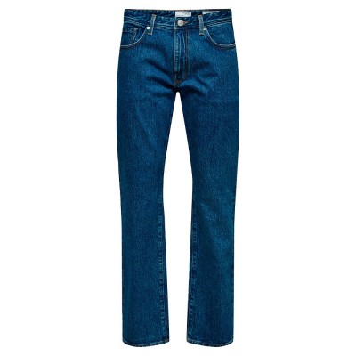дънки,мъжки,панталони,selected,196,straight,fit,scott,24304,jeans,blue