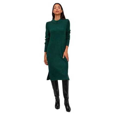 рокля,дамски,поли,и,рокли,vila,ril,long,sleeve,dress,green