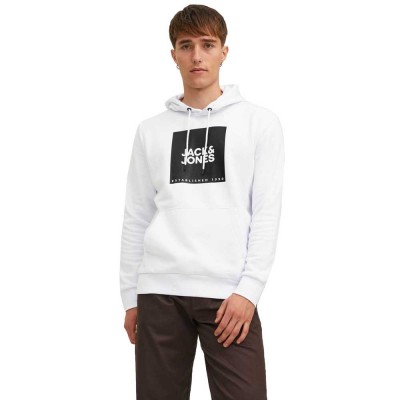 суичър,мъжки,пуловери,jack,&,jones,sweat,hoodie,white