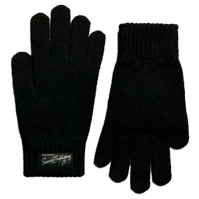 ръкавици,ръкавици,шапки,и,шалове,superdry,vintage,classic,gloves,new,jet,(black)