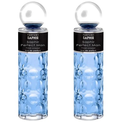 мъжки,парфюми,saphir,perfect,man,200ml,parfum,2,units,blue,(clear)