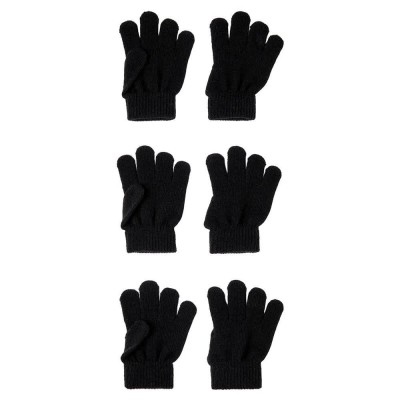 ръкавици,ръкавици,шапки,и,шалове,name,it,magic,gloves,3,pairs,black,pack,3,pack,with,all,black,(black)