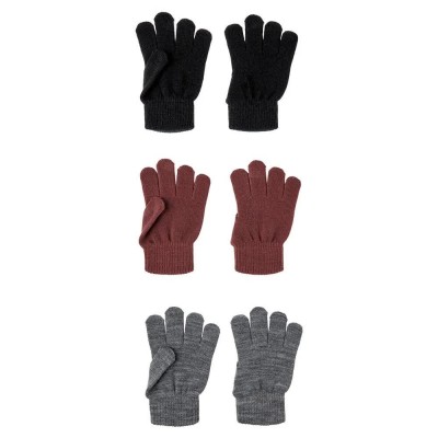 ръкавици,ръкавици,шапки,и,шалове,name,it,magic,gloves,3,pairs,nocturne,pack,3,pack,with,grey,mel,black,(multicolor)
