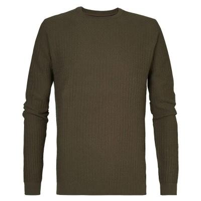 блуза,мъжки,пуловери,petrol,industries,m,3020,kwr252,sweater,brown