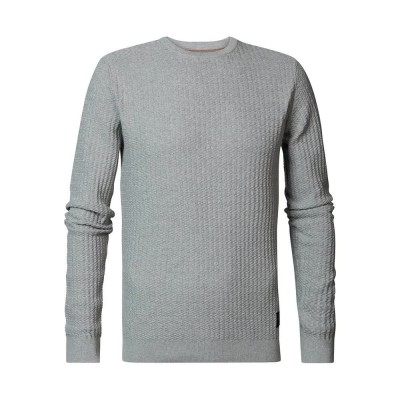 блуза,мъжки,пуловери,petrol,industries,m,3020,kwr252,sweater,light,grey,melee,(grey)