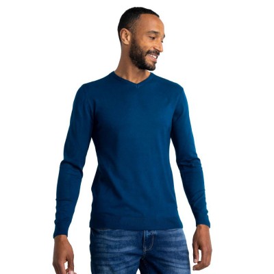 блуза,мъжки,пуловери,petrol,industries,m,3020,kwv002,v,neck,sweater,blue