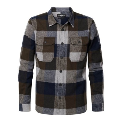 риза,с,дълъг,ръкав,мъжки,ризи,petrol,industries,m,3020,sil405,long,sleeve,shirt,blue